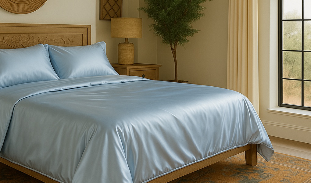 silk bedding