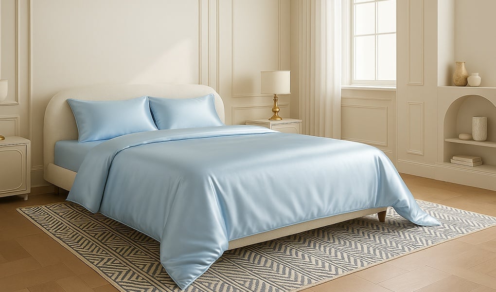 silk bedding