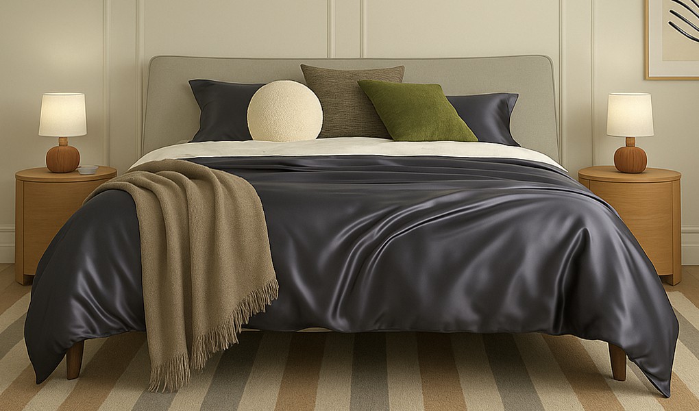silk bedding