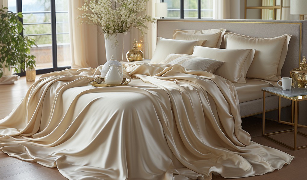silk bedding