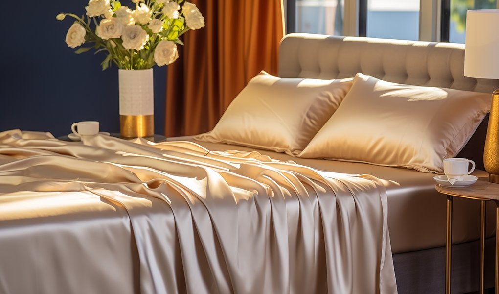 silk bedding