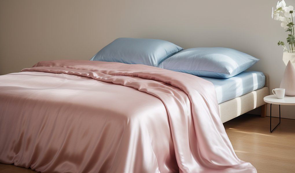 silk bedding dyes