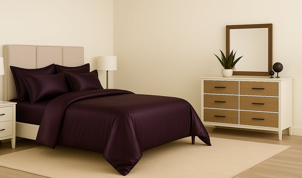silk bedding