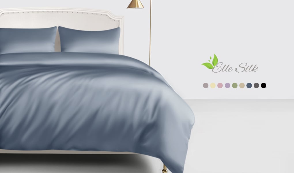 100% mulberry silk bedding set