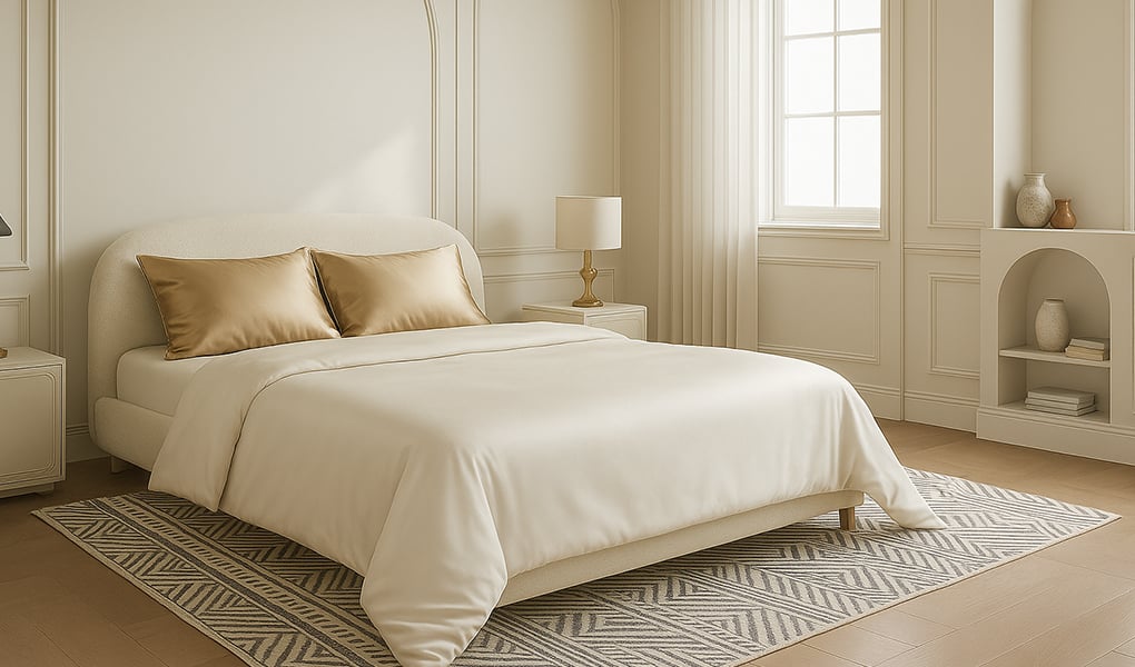 deluxe silk bedding set
