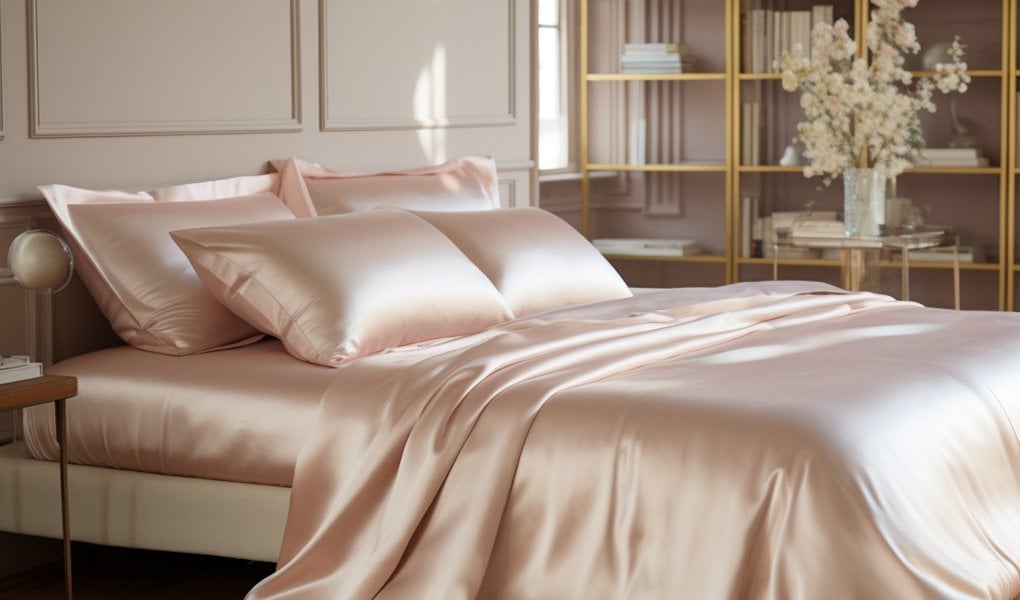 luxury silk bedding sets for sleep