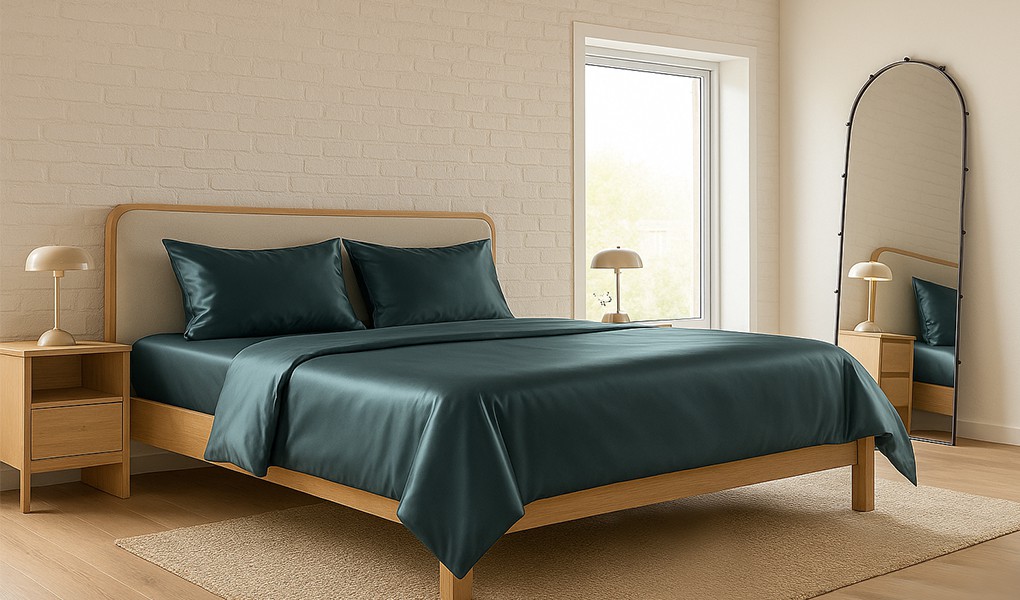 buy luxurious silk bedding sets online