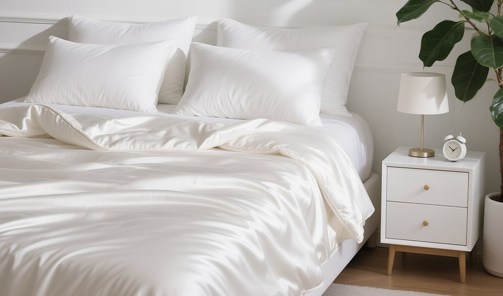 silk comforter