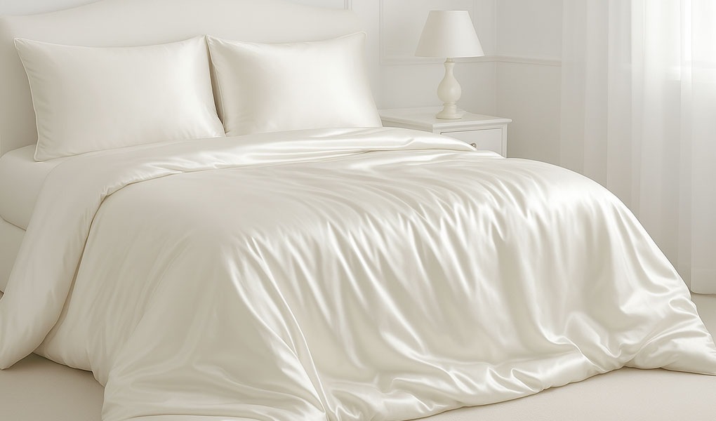 clean silk comforters