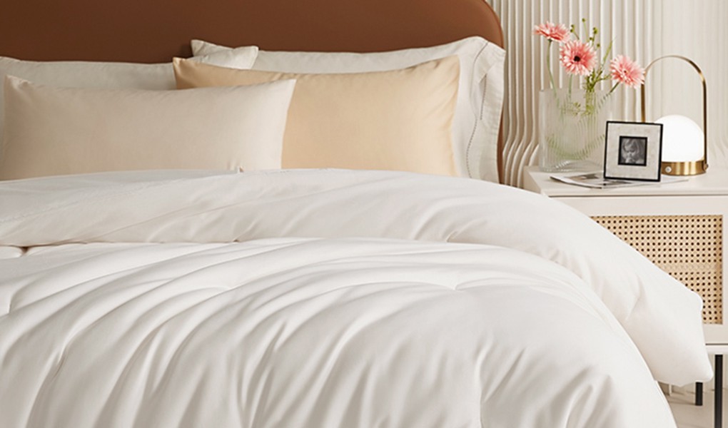 how to spot clean silk comforters