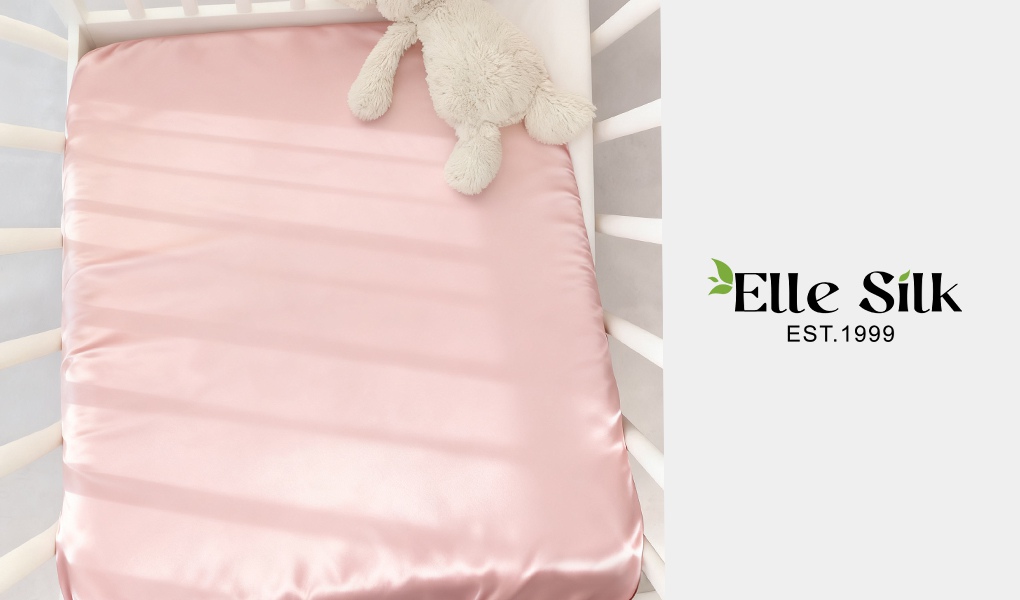 silk cot bedding is perfect for baby
