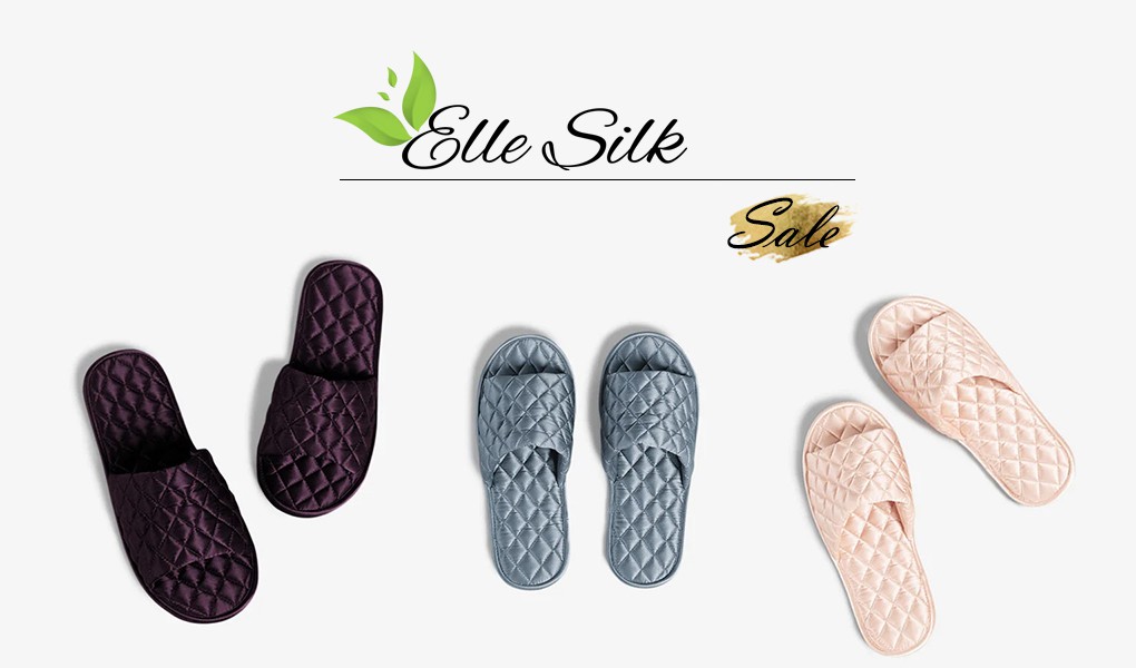 silk dorm essentials-silk slippers