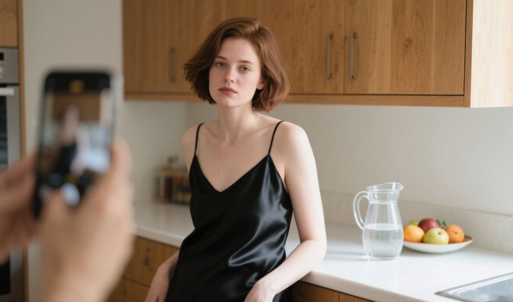 silk dress