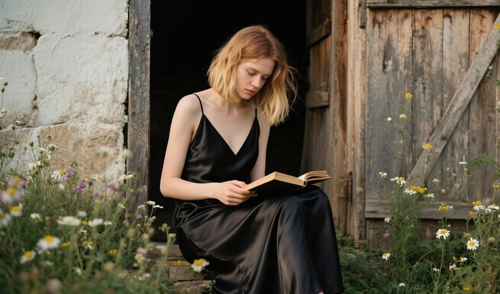 silk dress