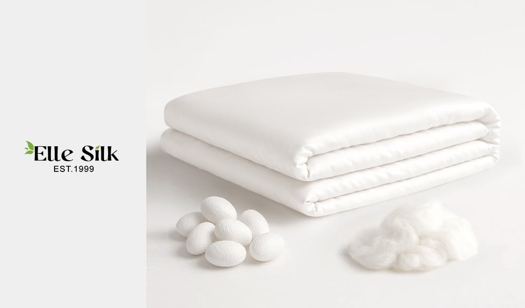can put a silk duvet in the dryer