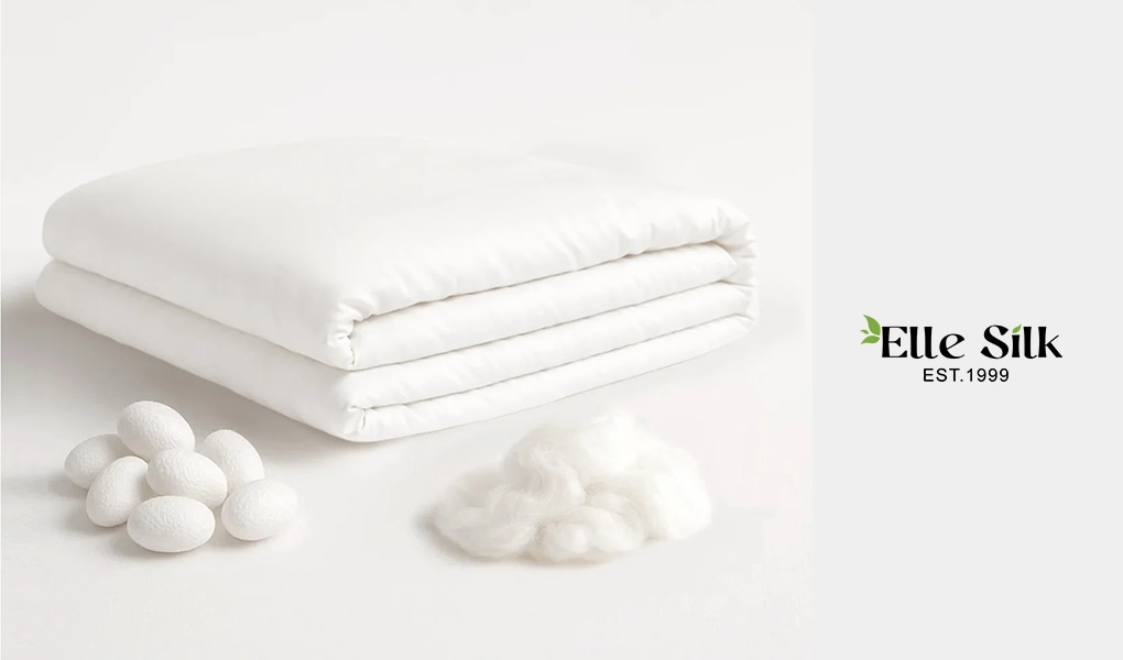 silk duvet