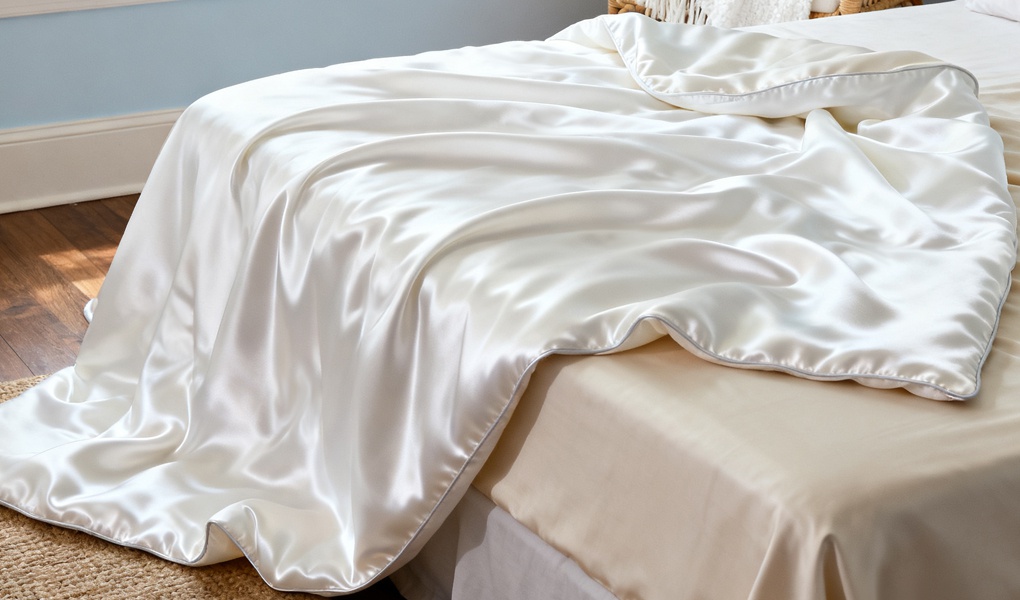 silk duvet
