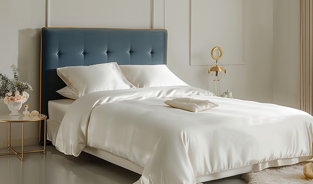 silk duvet covers plant-based dyeing