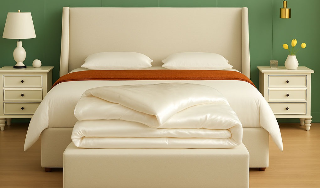 silk duvets
