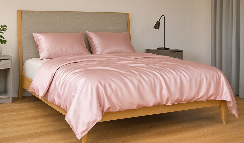 why silk duvets smell