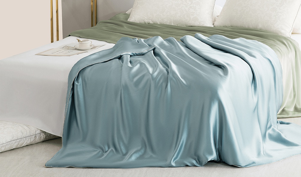 silk duvets silk casings