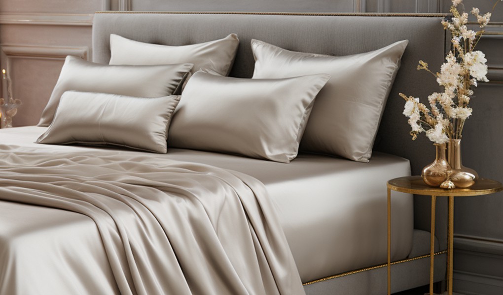 customized silk fitted sheets