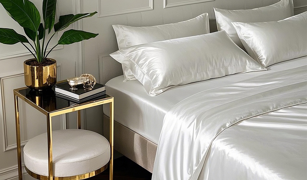 silk fitted sheets