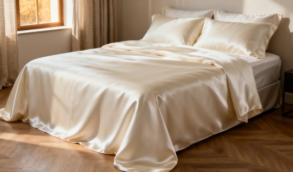 luxury silk flat sheets are your perfect choice