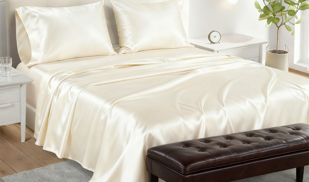 how to tuck a silk flat sheet