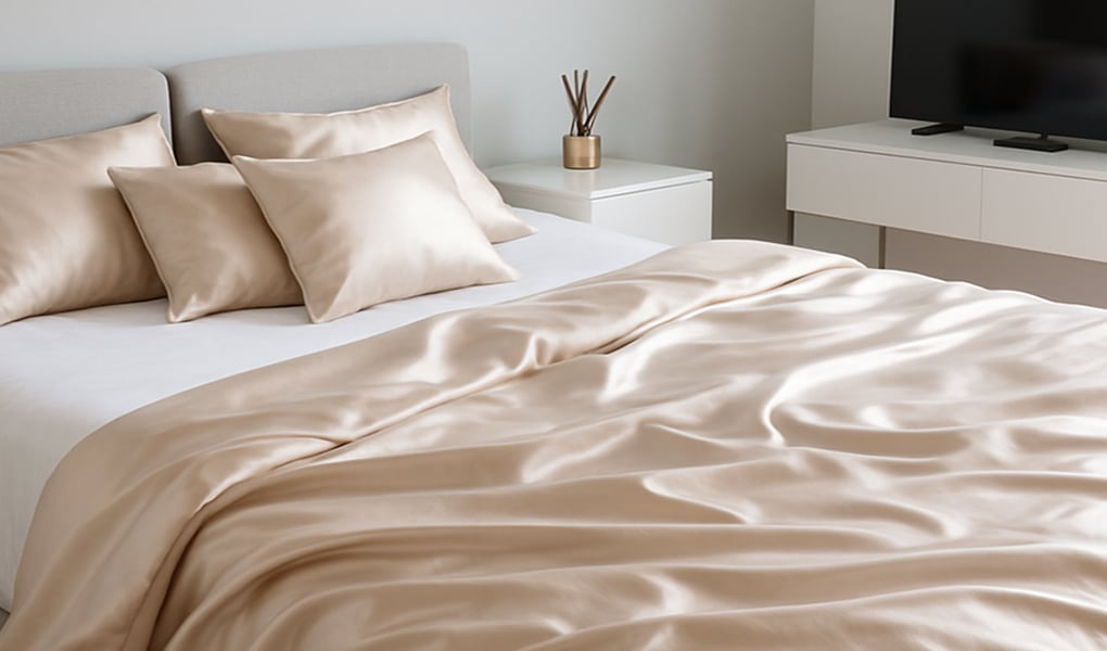 pure silk flat sheet