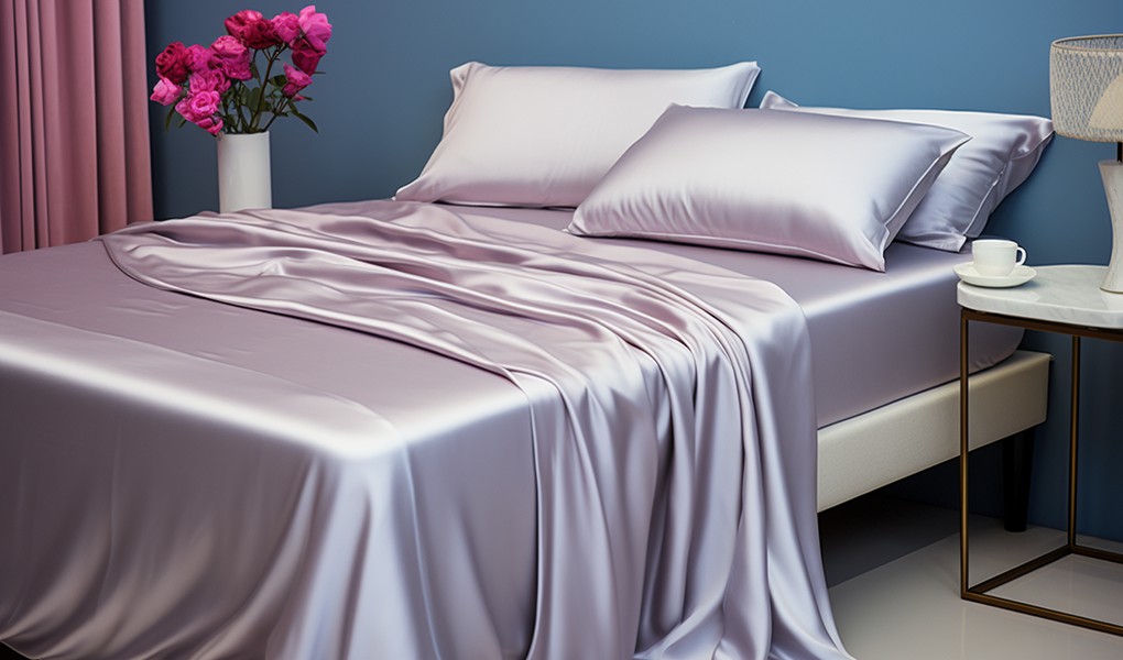 silk flat sheets