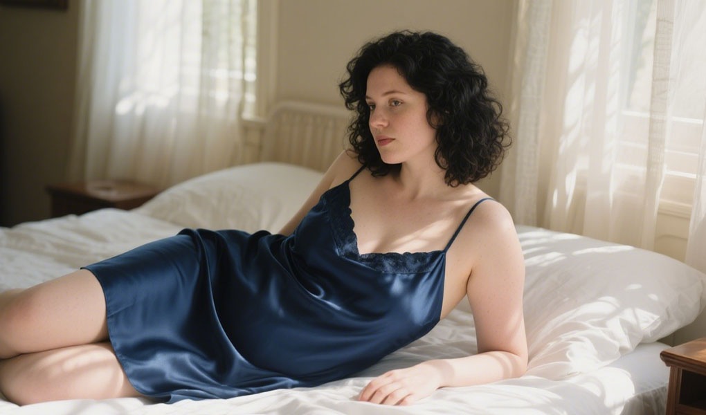 silk nightgowns