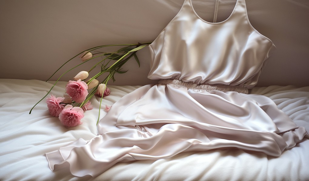 silk nightgowns for beauty sleep