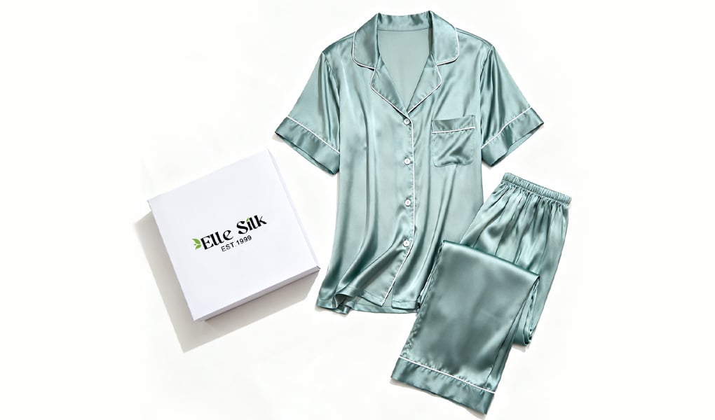 iron and care for silk pajamas