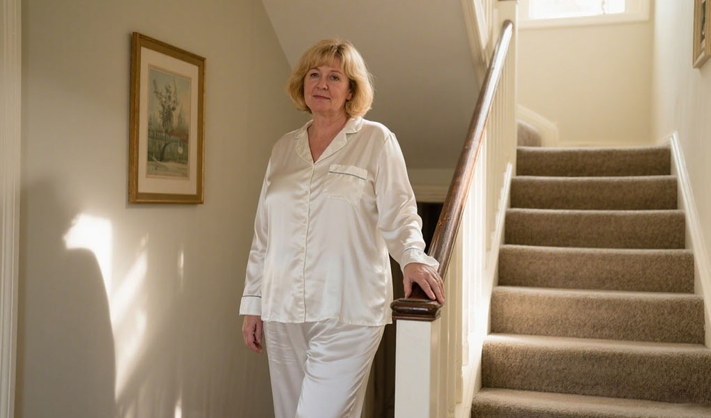 silk pajama set
