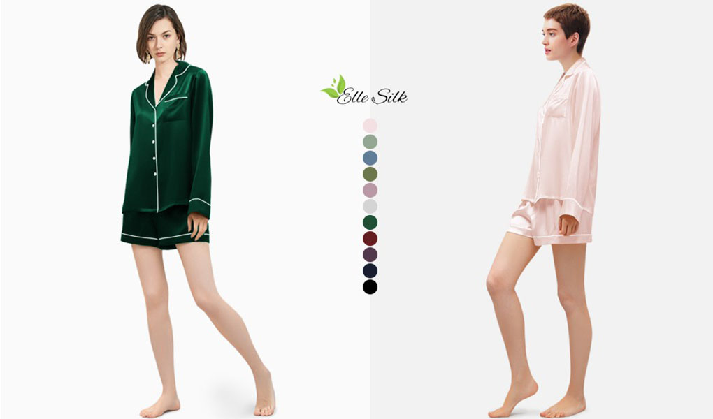 silk pajama sets