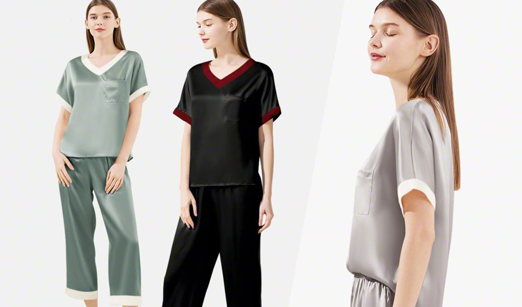 silk pajama sets