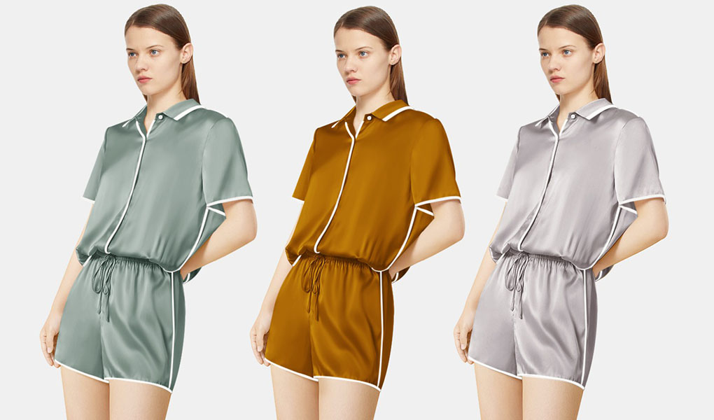 silk pajama sets
