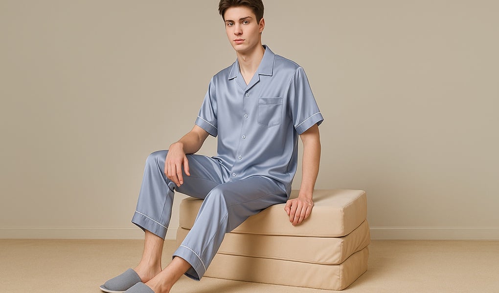 silk pajamas improve sleep quality