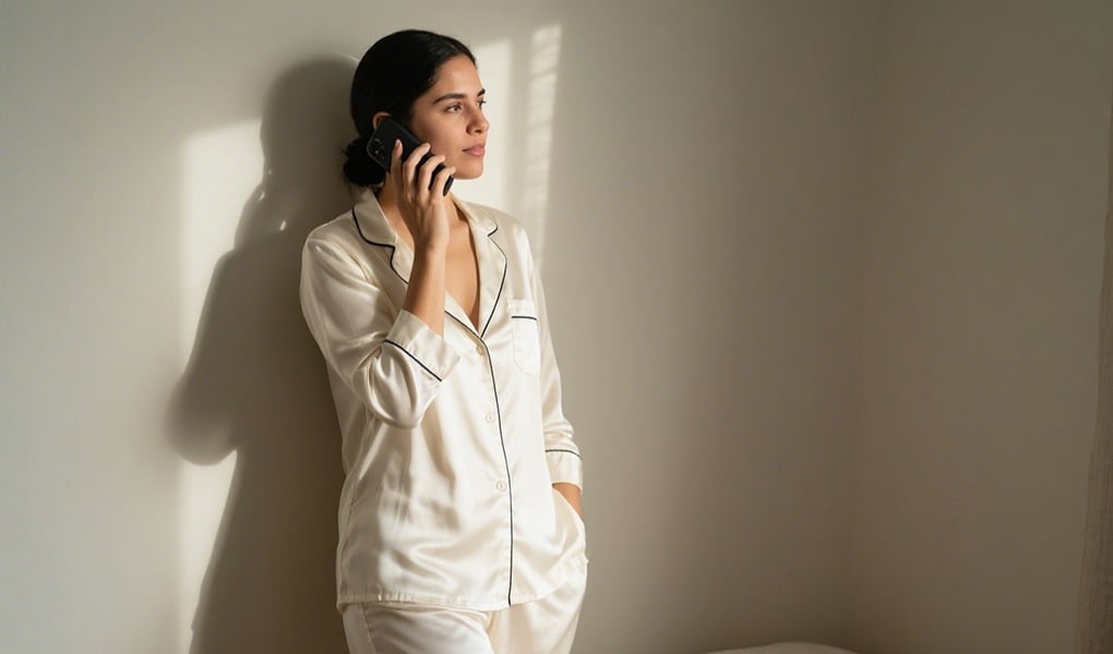 reasons to choose neutral-toned silk pajamas