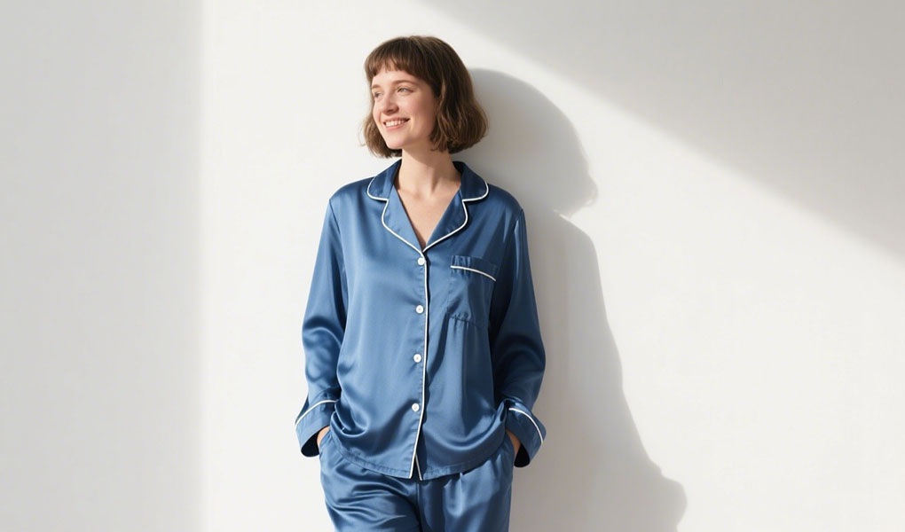 silk pajamas for tranquil night