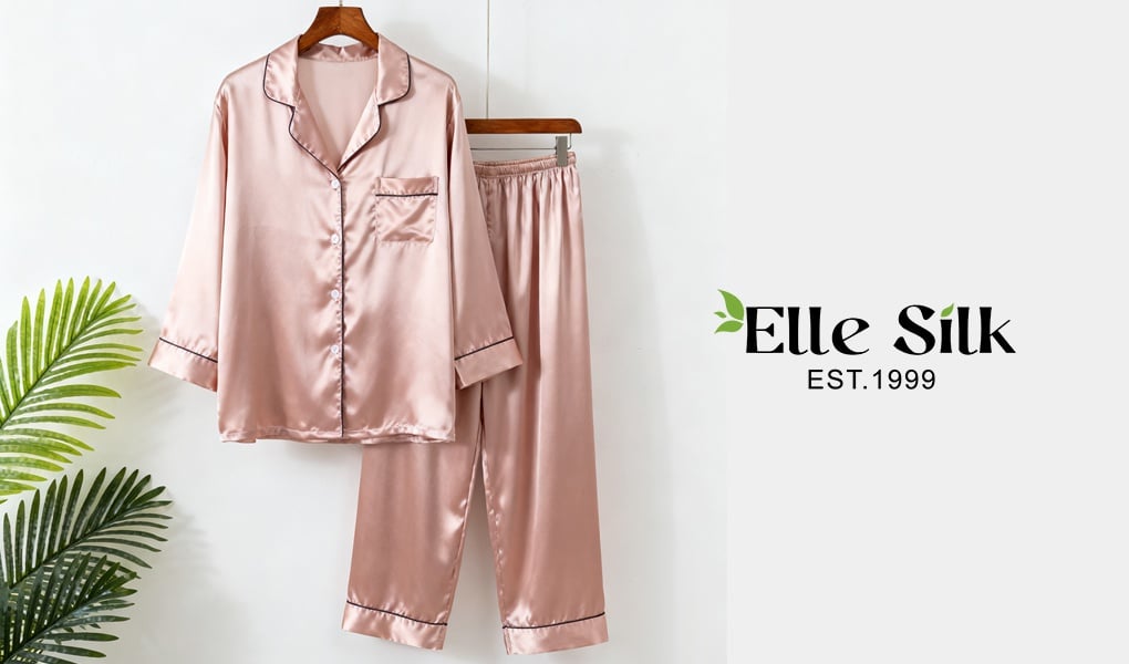 silk pajamas color fading