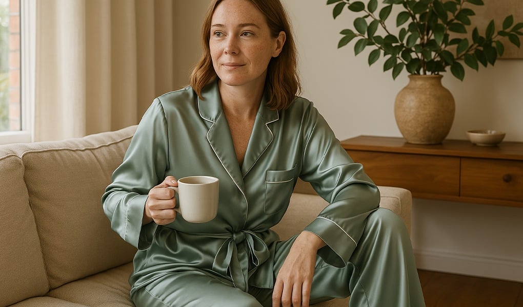 silk pajamas for women's charisma