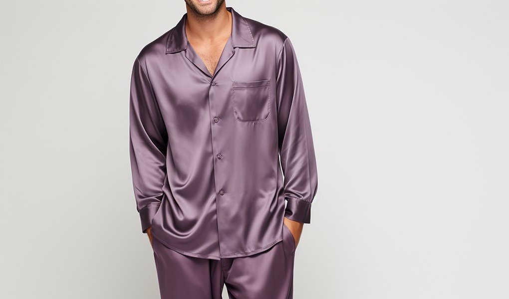 silk pajamas