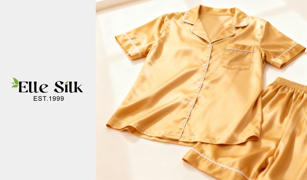 silk pajamas daytime sleepwear