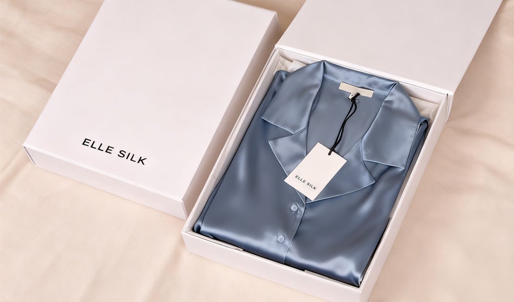 silk pajamas