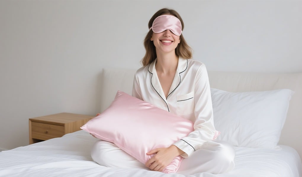silk pajamas