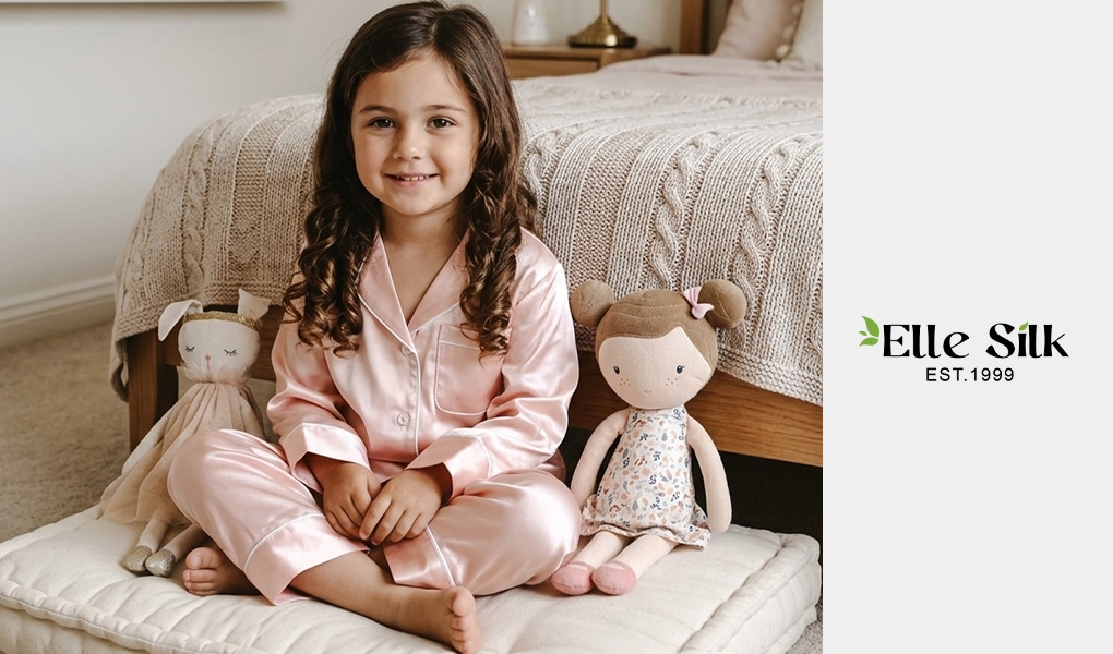 children’s silk pajamas alleviate allergy