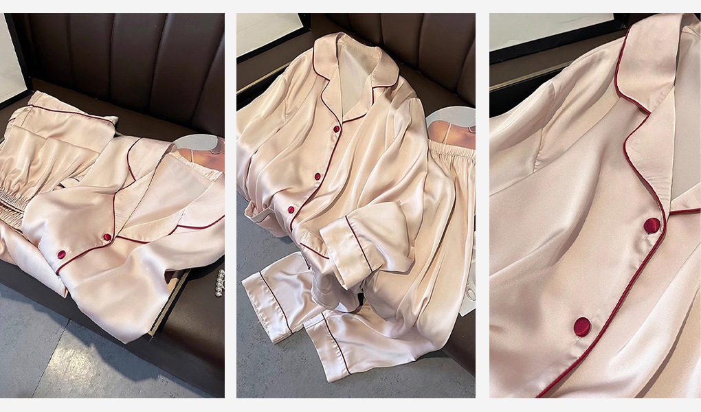 silk pajamas