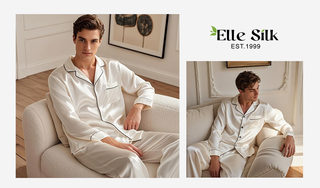 silk pajamas